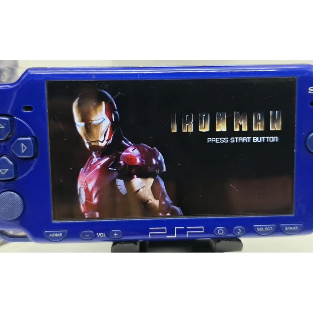 Iron Man Sony PSP 2008 CIB Complete Tested Marvel Sega Action Game ULUS-10347